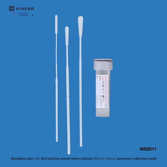 Inactived Viral sampling transport tube