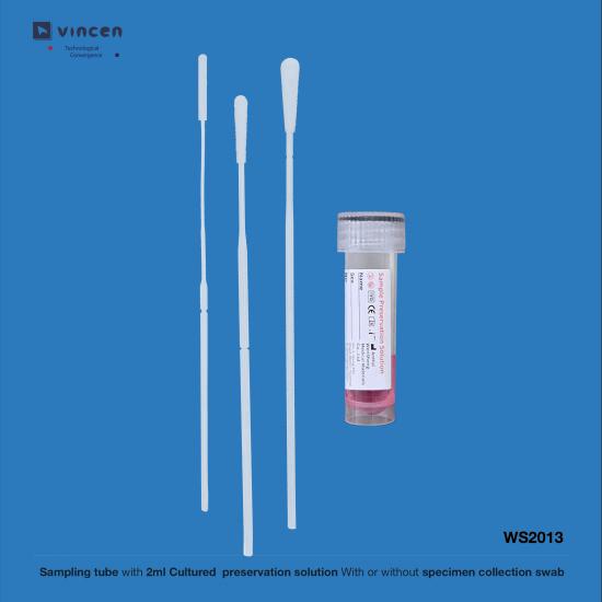 Viral Transport tube with swab